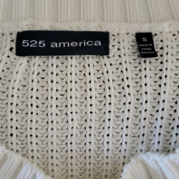 525 America White Sweater - Picture 3 of 4